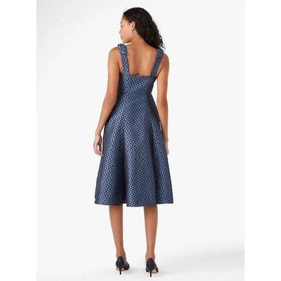 Kate Spade New York Brocade Fit & Flare Dress Size 12 Princess Flowers - Picture 11 of 11